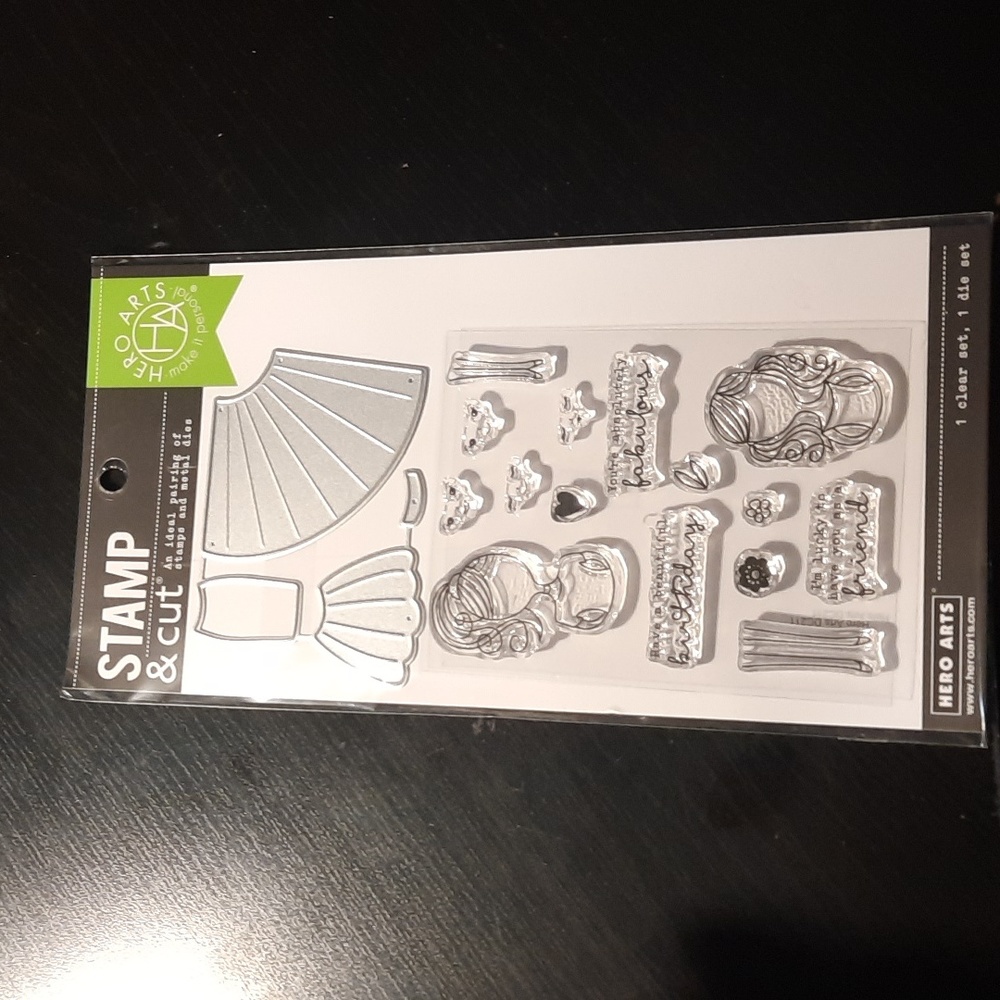 Dress Up Doll stamp & Die Cut